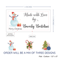 PPLR_HIDDEN_PRODUCT Christmas Sampler Large (1.5"x3"-Cotton)