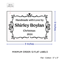 PPLR_HIDDEN_PRODUCT Swirl Accent Border (2"x3" Cotton - 12 labels/set)