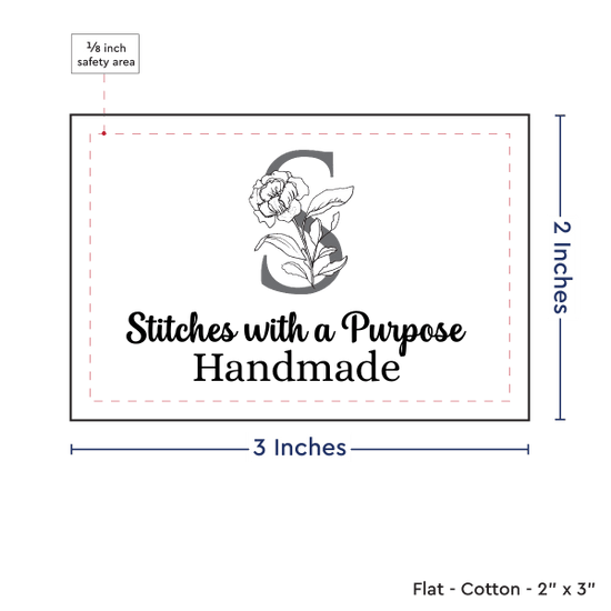 PPLR_HIDDEN_PRODUCT Floral Letter (2"x3"-Cotton)