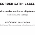 PPLR_HIDDEN_PRODUCT Reorder Previous Label Design - SATIN