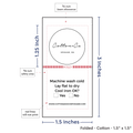 PPLR_HIDDEN_PRODUCT Print Your Logo or Image on FOLDED Cotton Tags