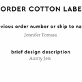 PPLR_HIDDEN_PRODUCT Reorder Previous Label Design - COTTON