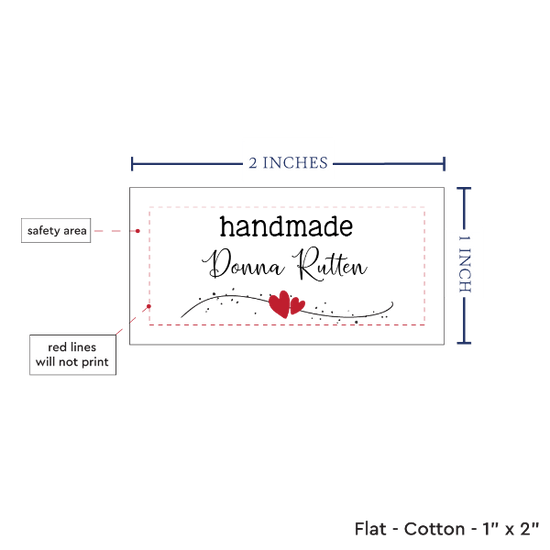 PPLR_HIDDEN_PRODUCT Double Hearts (2"x1"-Cotton)