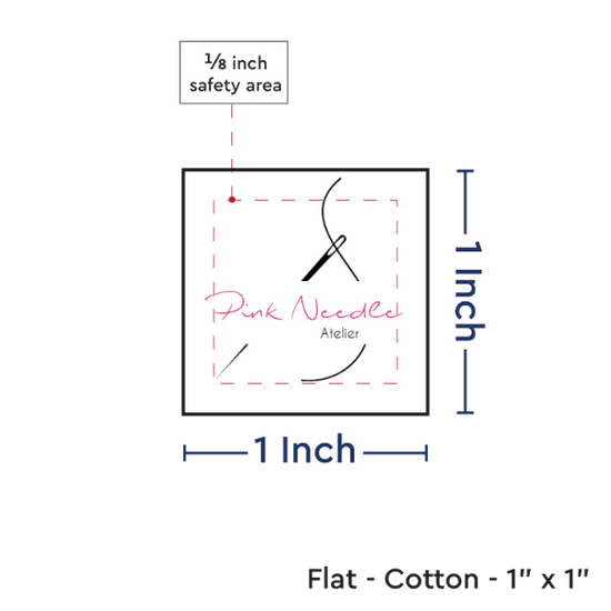 PPLR_HIDDEN_PRODUCT Print your Logo or Image on FLAT Cotton Tags