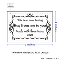 PPLR_HIDDEN_PRODUCT Swirl Accent Border (2"x3" Cotton - 12 labels/set)