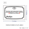 PPLR_HIDDEN_PRODUCT Frame Quote (2"x3" Cotton - 12 labels/set)