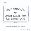 PPLR_HIDDEN_PRODUCT Double Heart Border (2"x3" Cotton - 12 labels/set)