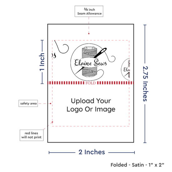 PPLR_HIDDEN_PRODUCT Print your Logo or Image on Satin Tags (2" wide - Satin)