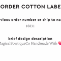 PPLR_HIDDEN_PRODUCT Reorder Previous Label Design - COTTON