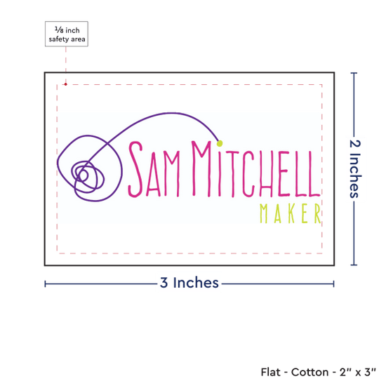 PPLR_HIDDEN_PRODUCT Print your Logo or Image on FLAT Cotton Tags