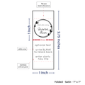 PPLR_HIDDEN_PRODUCT Circle Heart (1" wide - Satin)