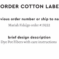 PPLR_HIDDEN_PRODUCT Reorder Previous Label Design - COTTON