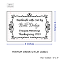 PPLR_HIDDEN_PRODUCT Swirl Accent Border (2"x3" Cotton - 12 labels/set)