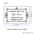 PPLR_HIDDEN_PRODUCT Swirl Accent Border (2"x3" Cotton - 12 labels/set)