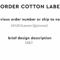 PPLR_HIDDEN_PRODUCT Reorder Previous Label Design - COTTON