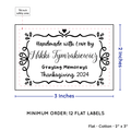 PPLR_HIDDEN_PRODUCT Swirl Accent Border (2"x3" Cotton - 12 labels/set)