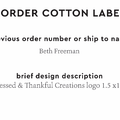 PPLR_HIDDEN_PRODUCT Reorder Previous Label Design - COTTON