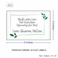 PPLR_HIDDEN_PRODUCT Leaf Quote (2"x3" Cotton - 12 labels/set)