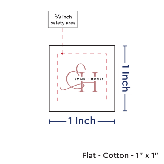 PPLR_HIDDEN_PRODUCT Print your Logo or Image on FLAT Cotton Tags