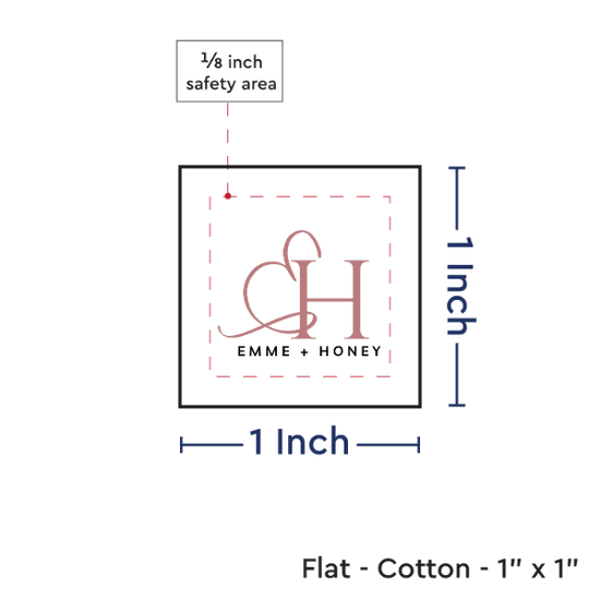 PPLR_HIDDEN_PRODUCT Print your Logo or Image on FLAT Cotton Tags