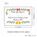 PPLR_HIDDEN_PRODUCT Holiday Bells with Fill in Blanks (2"x3" Cotton - 12 labels/set)