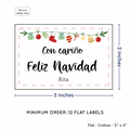 PPLR_HIDDEN_PRODUCT Christmas Garland (2"x3" Cotton - 12 labels/set)