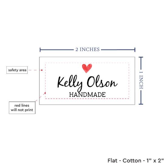 PPLR_HIDDEN_PRODUCT Simple Heart (2"x1"-Cotton)