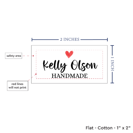 PPLR_HIDDEN_PRODUCT Simple Heart (2"x1"-Cotton)