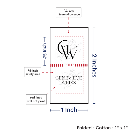 PPLR_HIDDEN_PRODUCT Print Your Logo or Image on FOLDED Cotton Tags