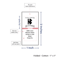 PPLR_HIDDEN_PRODUCT Print Your Logo or Image on FOLDED Cotton Tags
