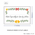 PPLR_HIDDEN_PRODUCT Holiday Bells with Fill in Blanks (2"x3" Cotton - 12 labels/set)