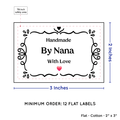PPLR_HIDDEN_PRODUCT Swirl Accent Border (2"x3" Cotton - 12 labels/set)