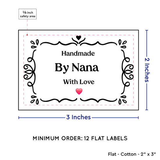 PPLR_HIDDEN_PRODUCT Swirl Accent Border (2"x3" Cotton - 12 labels/set)