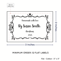 PPLR_HIDDEN_PRODUCT Swirl Accent Border (2"x3" Cotton - 12 labels/set)