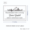 PPLR_HIDDEN_PRODUCT Winter Bird (2"x3" Cotton - 12 labels/set)