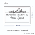 PPLR_HIDDEN_PRODUCT Winter Bird (2"x3" Cotton - 12 labels/set)