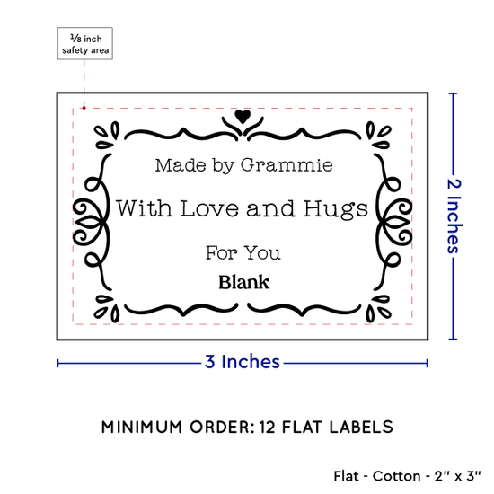 PPLR_HIDDEN_PRODUCT Swirl Accent Border (2"x3" Cotton - 12 labels/set)