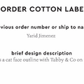 PPLR_HIDDEN_PRODUCT Reorder Previous Label Design - COTTON