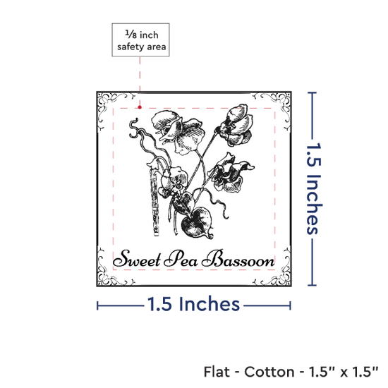 PPLR_HIDDEN_PRODUCT Print your Logo or Image on FLAT Cotton Tags