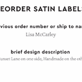 PPLR_HIDDEN_PRODUCT Reorder Previous Label Design - SATIN