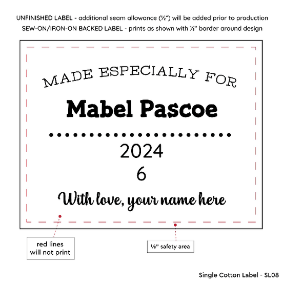 PPLR_HIDDEN_PRODUCT Simple Baby Label