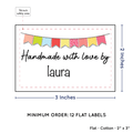 PPLR_HIDDEN_PRODUCT Colorful Banner (2"x3" Cotton - 12 labels/set)