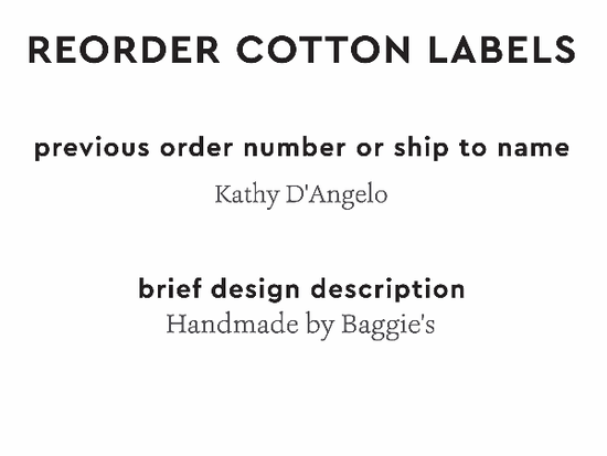 PPLR_HIDDEN_PRODUCT Reorder Previous Label Design - COTTON