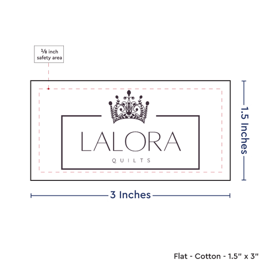 PPLR_HIDDEN_PRODUCT Print your Logo or Image on FLAT Cotton Tags
