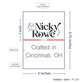 PPLR_HIDDEN_PRODUCT Print your Logo or Image on Satin Tags (2" wide - Satin)