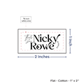 PPLR_HIDDEN_PRODUCT Print your Logo or Image on FLAT Cotton Tags
