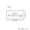 PPLR_HIDDEN_PRODUCT Print your Logo or Image on FLAT Cotton Tags