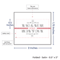 PPLR_HIDDEN_PRODUCT Print your Logo or Image on Satin Tags (2" wide - Satin)