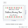 PPLR_HIDDEN_PRODUCT Christmas Trees (2"x3" Cotton - 12 labels/set)
