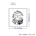 PPLR_HIDDEN_PRODUCT Print your Logo or Image on FLAT Cotton Tags
